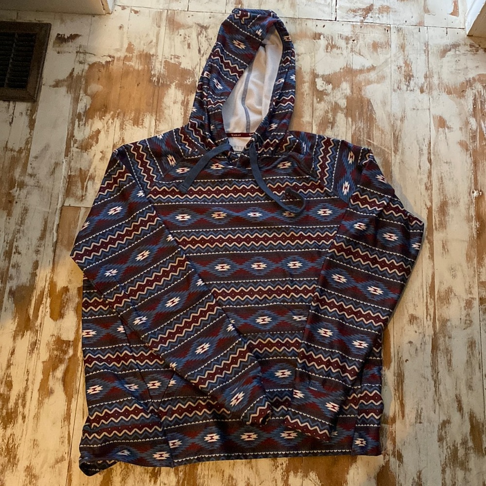 Southwestern print Ariat brand hoodie xl